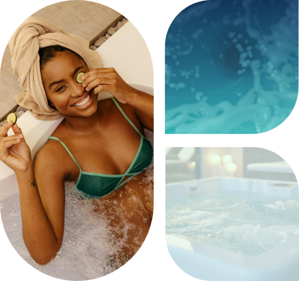 Spa Oxygen OX 645 dans un espace de détente