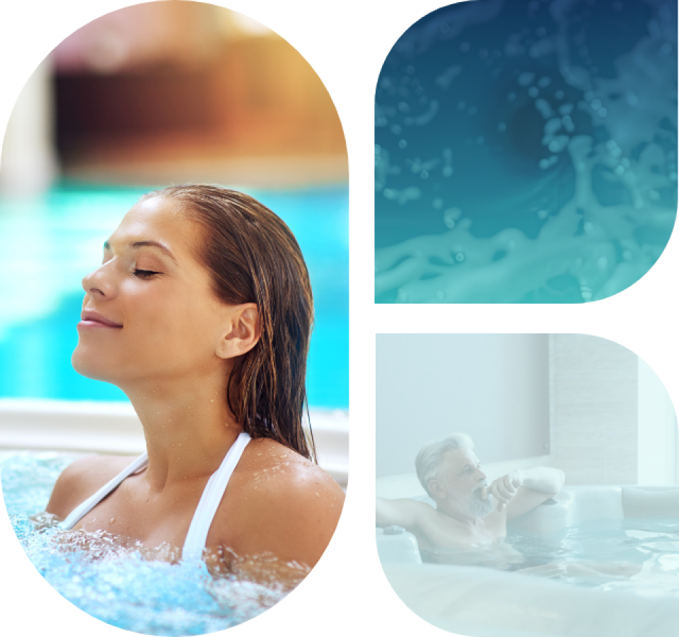 Spa Oxygen OX 715 dans un espace de détente