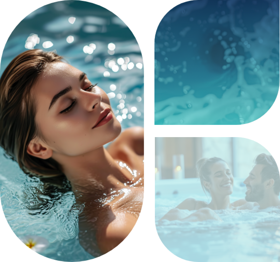 Spa Oxygen OX 735 dans un espace de détente
