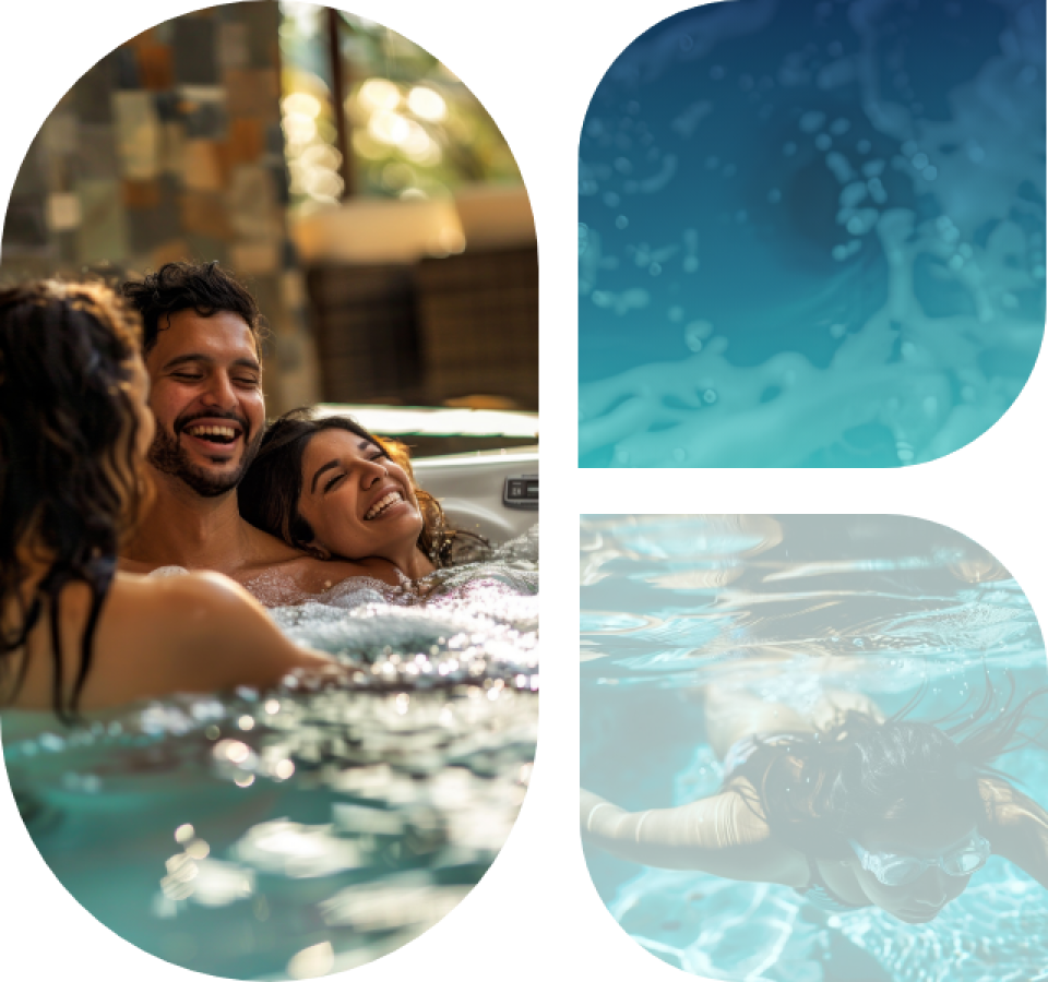 Spa Oxygen OX 745 dans un espace de détente