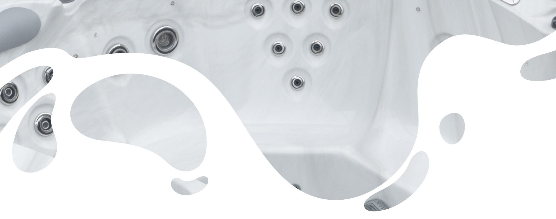 Image des jets d'eau d'un jacuzzi.