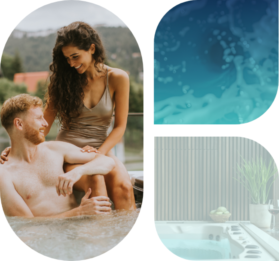 Spa Oxygen OX 835 dans un espace de détente