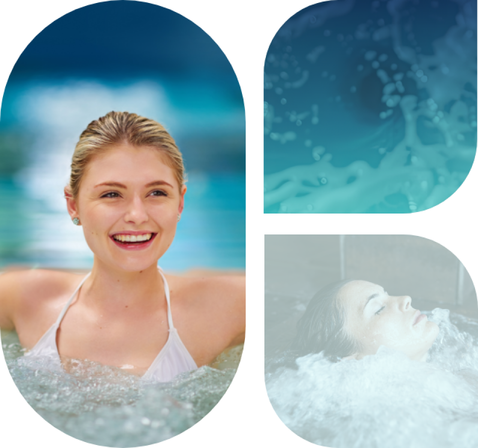 Spa Oxygen OX 855 dans un espace de détente