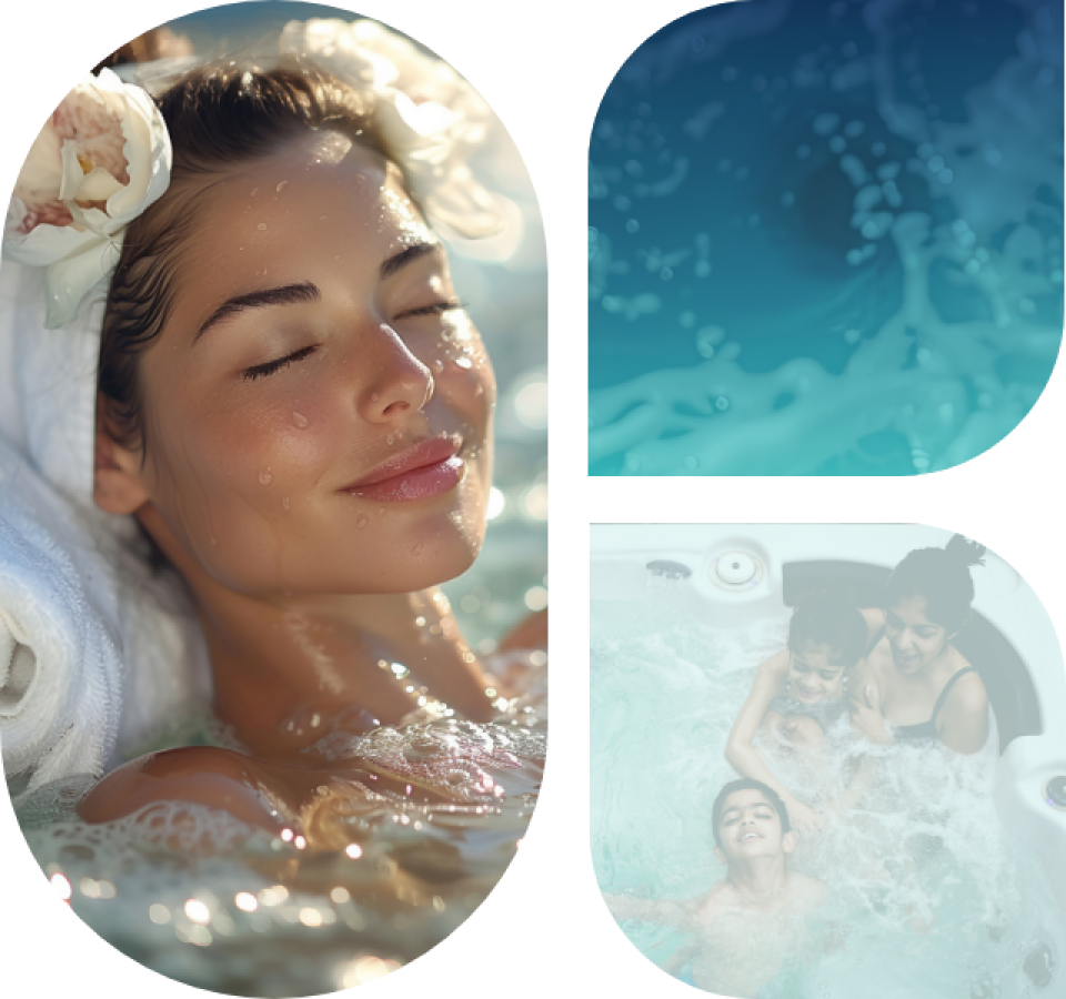 Spa Oxygen OX 955 dans un espace de détente