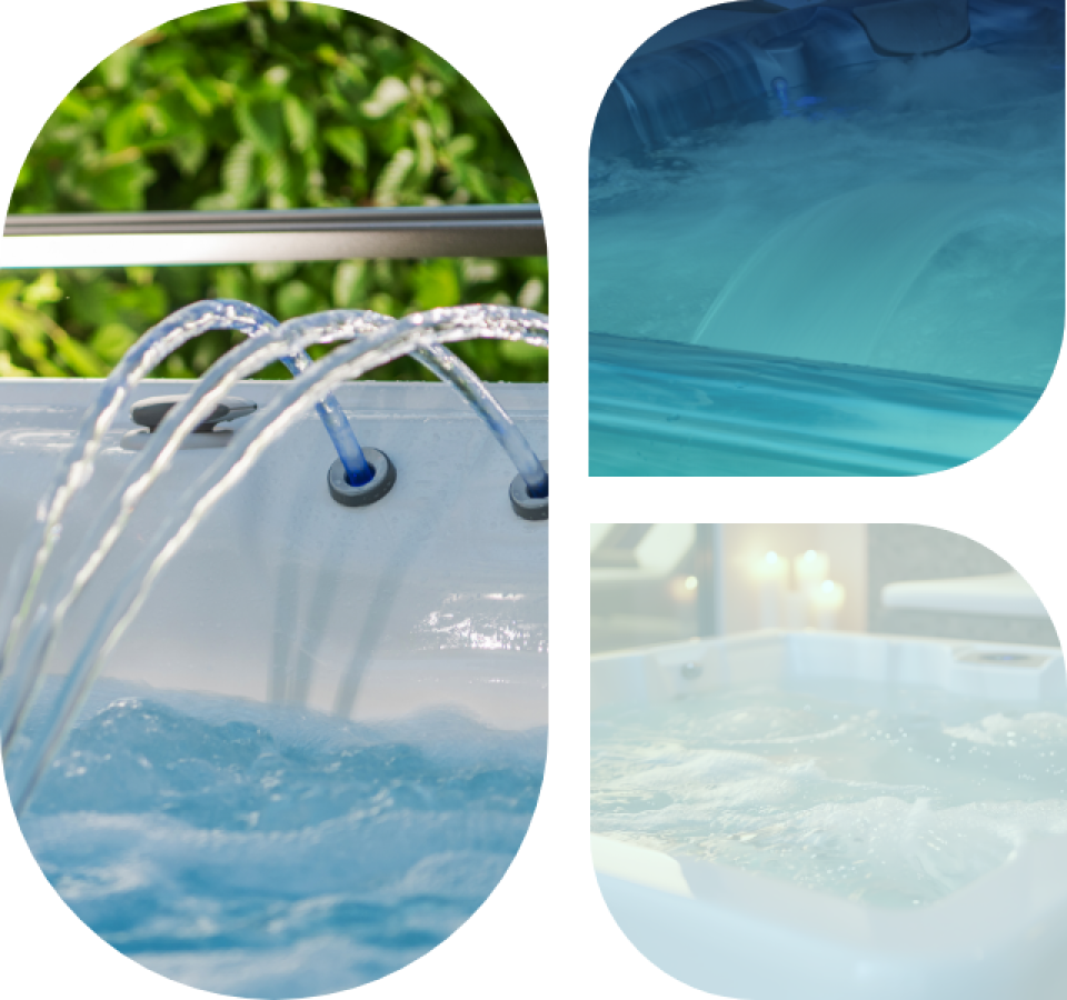 Spa Oxygen OX 4000 dans un espace de détente